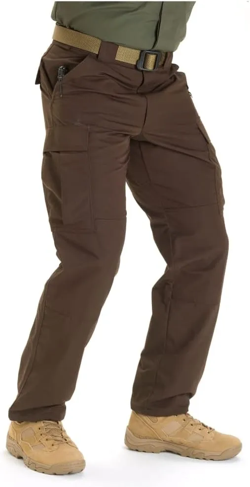 5.11 Tactical Men's Lightweight TDU Ripstop Work Pants, Adjustable, Teflon Finish, Style 74003