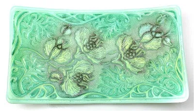 Art Nouveau Texture Tile Mold for Glass - DT14