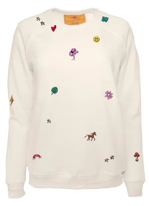 BU Sprinkle Classic Crew Pullover