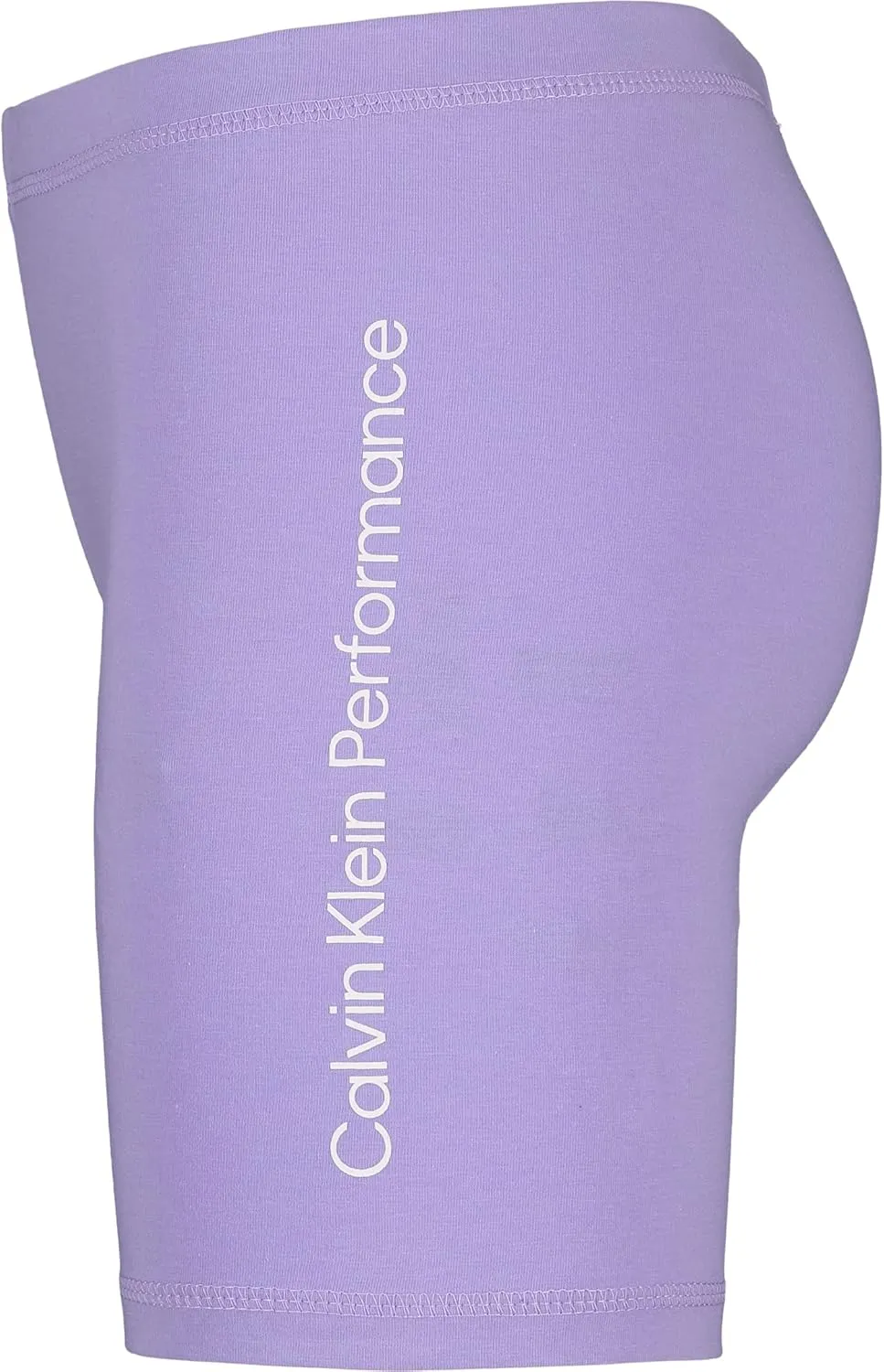Calvin Klein Girls' Performance Bike Shorts, Soft & Stretchy with Flat Waistband & Snug Fit