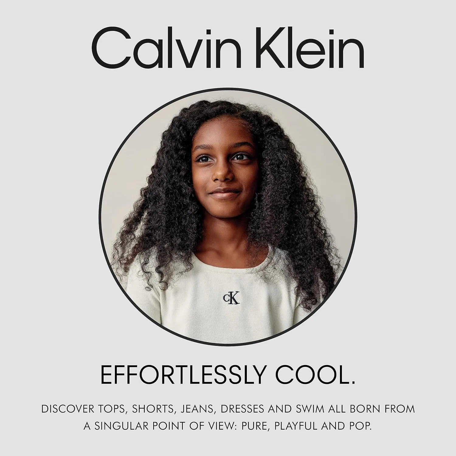 Calvin Klein Girls' Performance Bike Shorts, Soft & Stretchy with Flat Waistband & Snug Fit