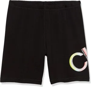 Calvin Klein Girls' Performance Bike Shorts, Soft & Stretchy with Flat Waistband & Snug Fit
