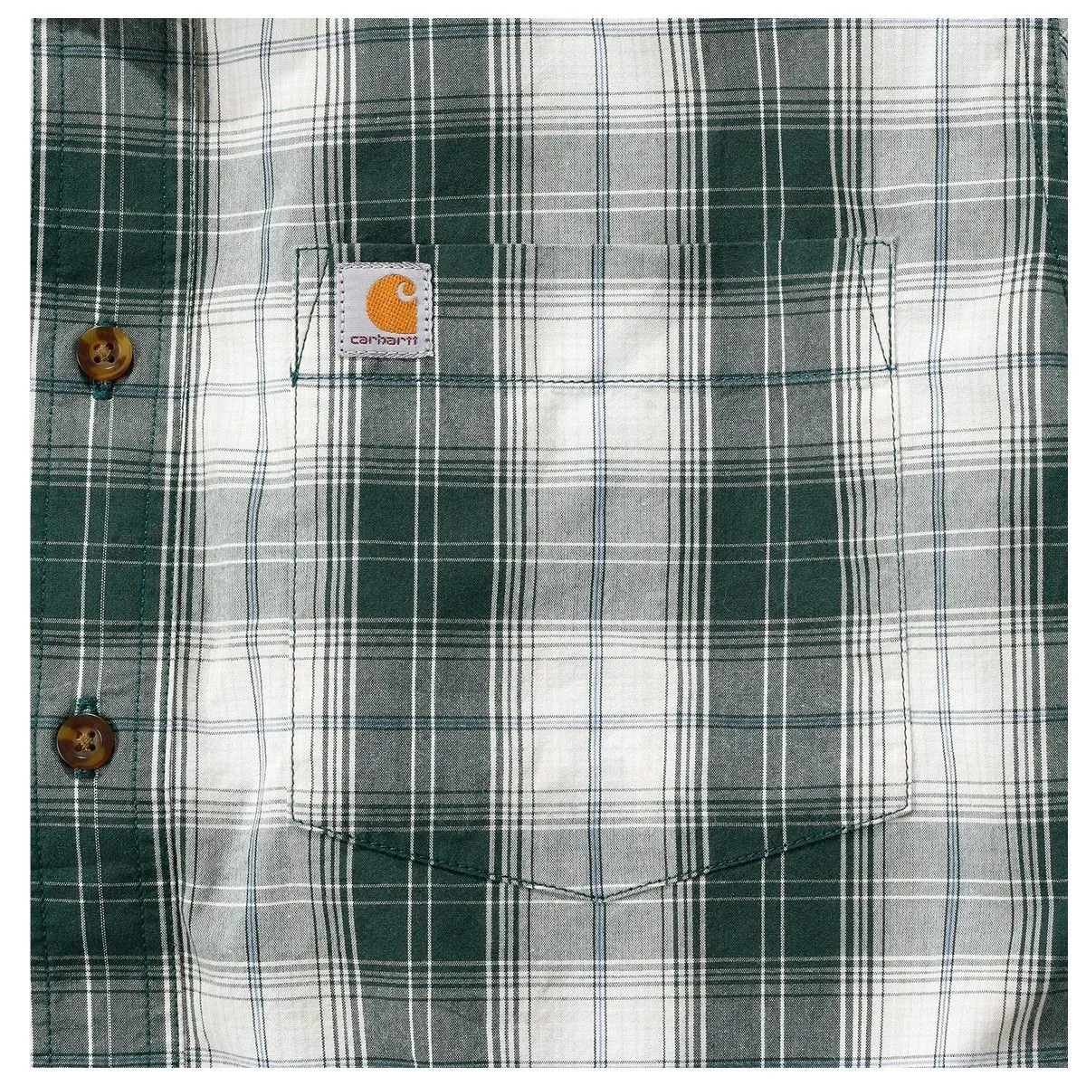 Carhartt&#x20;102548&#x20;Sale&#x3A;&#x20;Slim&#x20;Fit&#x20;plaid&#x20;s&#x2F;s&#x20;shirt&#x20;-&#x20;Black