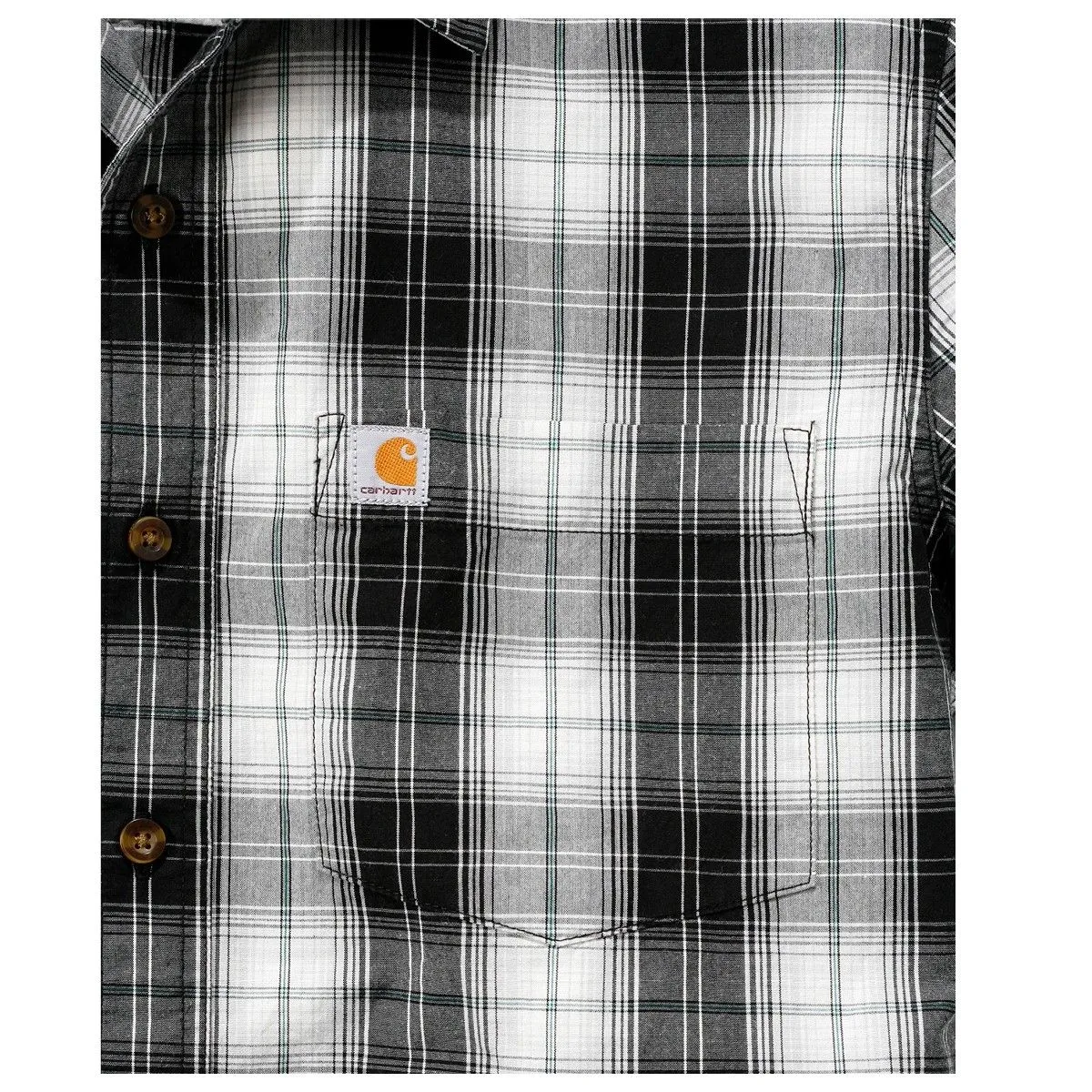 Carhartt&#x20;102548&#x20;Sale&#x3A;&#x20;Slim&#x20;Fit&#x20;plaid&#x20;s&#x2F;s&#x20;shirt&#x20;-&#x20;Hunter&#x20;Green
