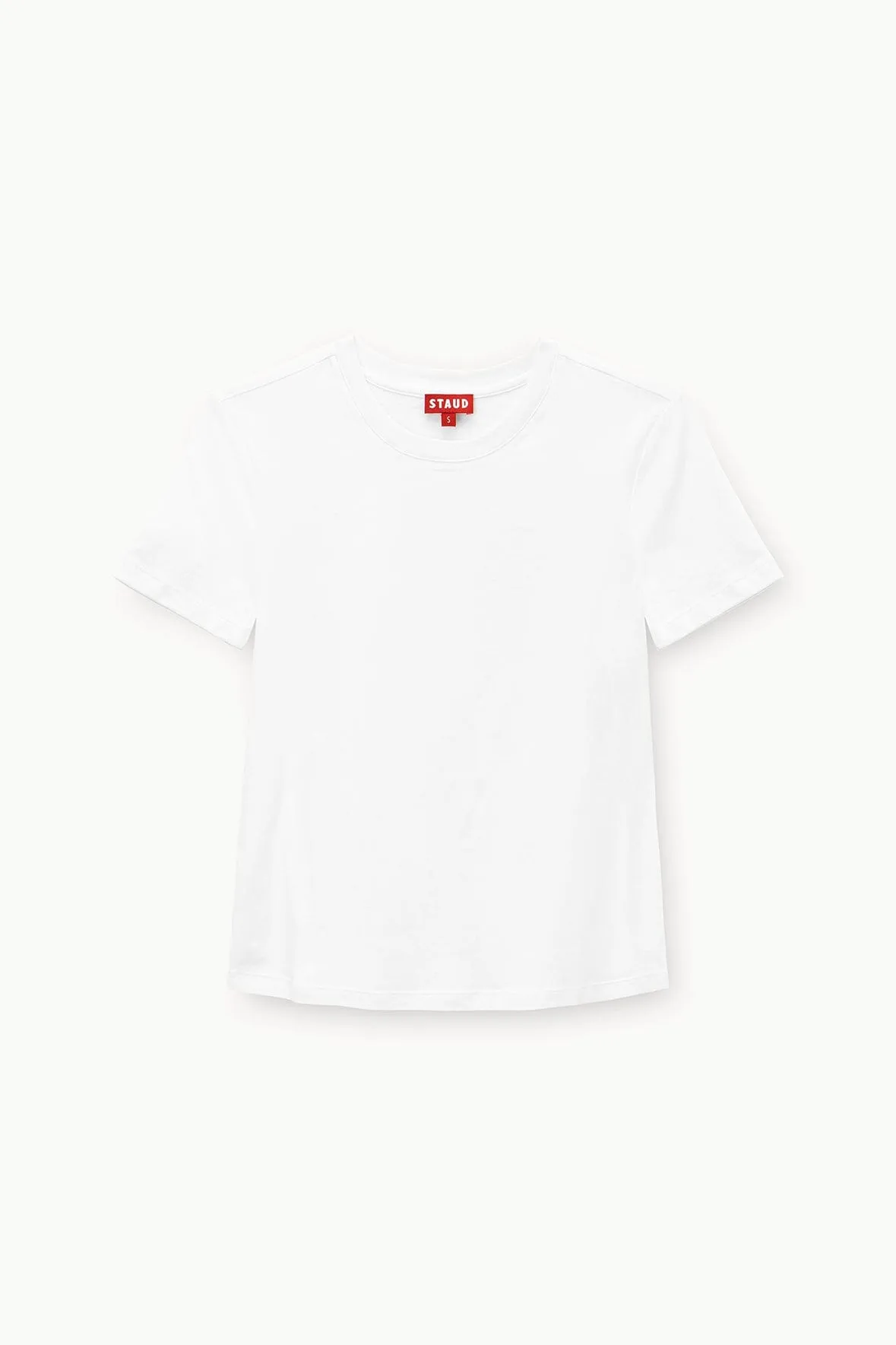 CREW NECK T SHIRT | WHITE