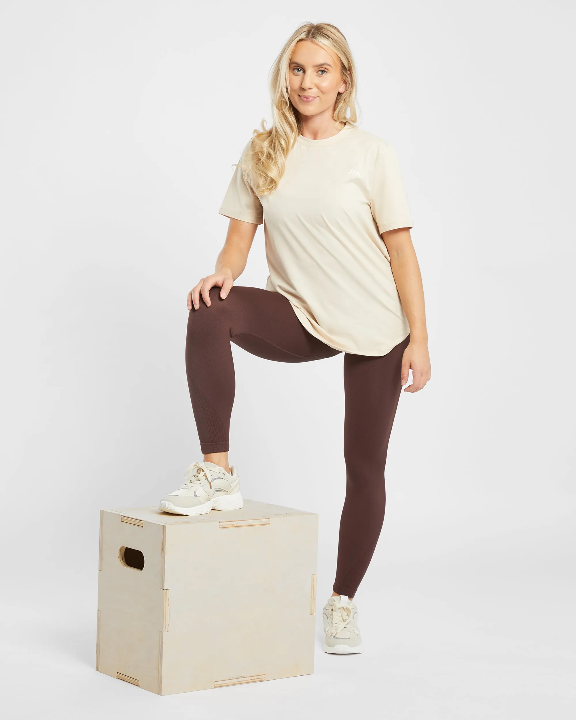 Everyday Relaxed T Shirt - Cream