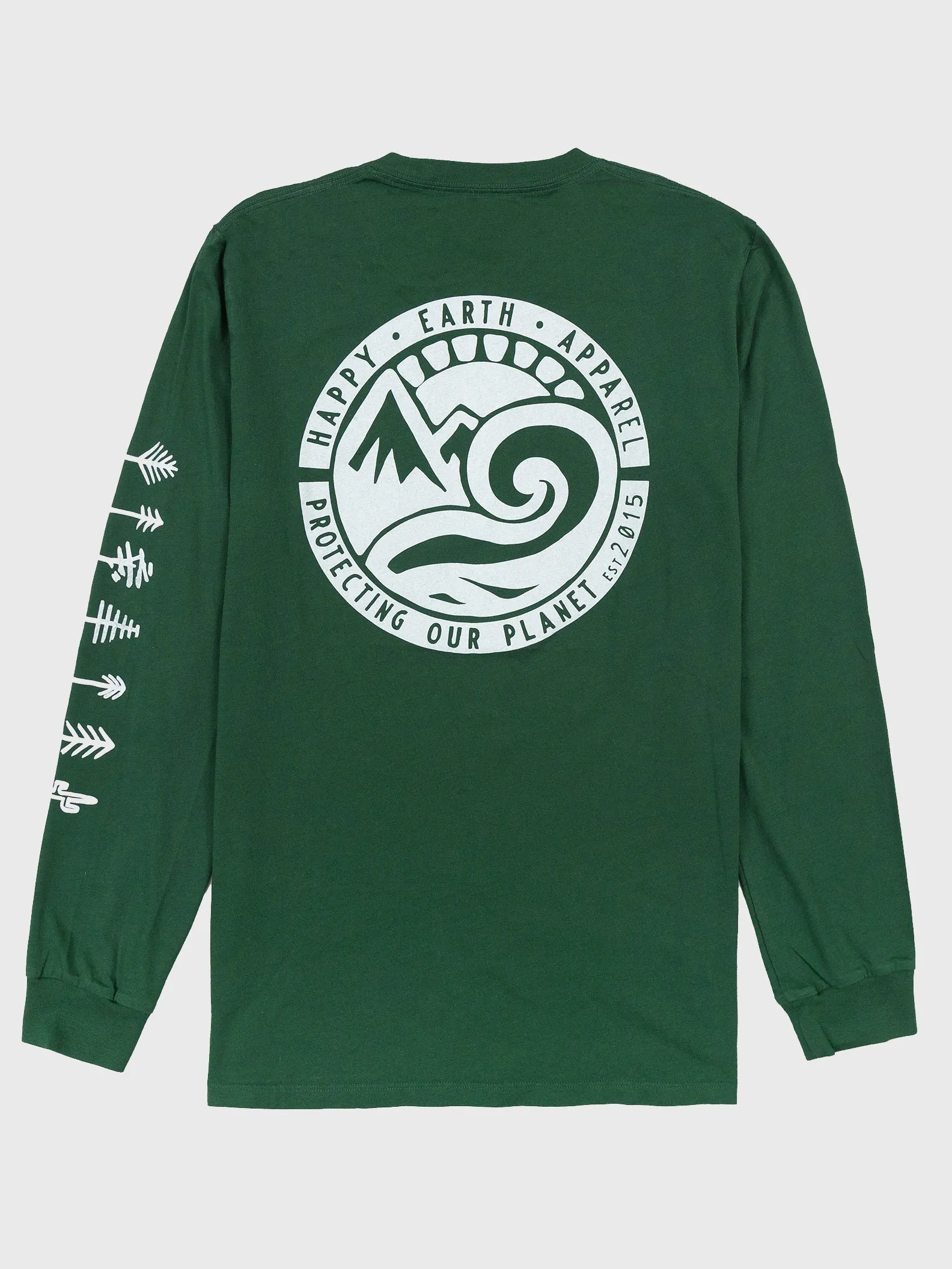 Forest Happy Earth Logo Tee