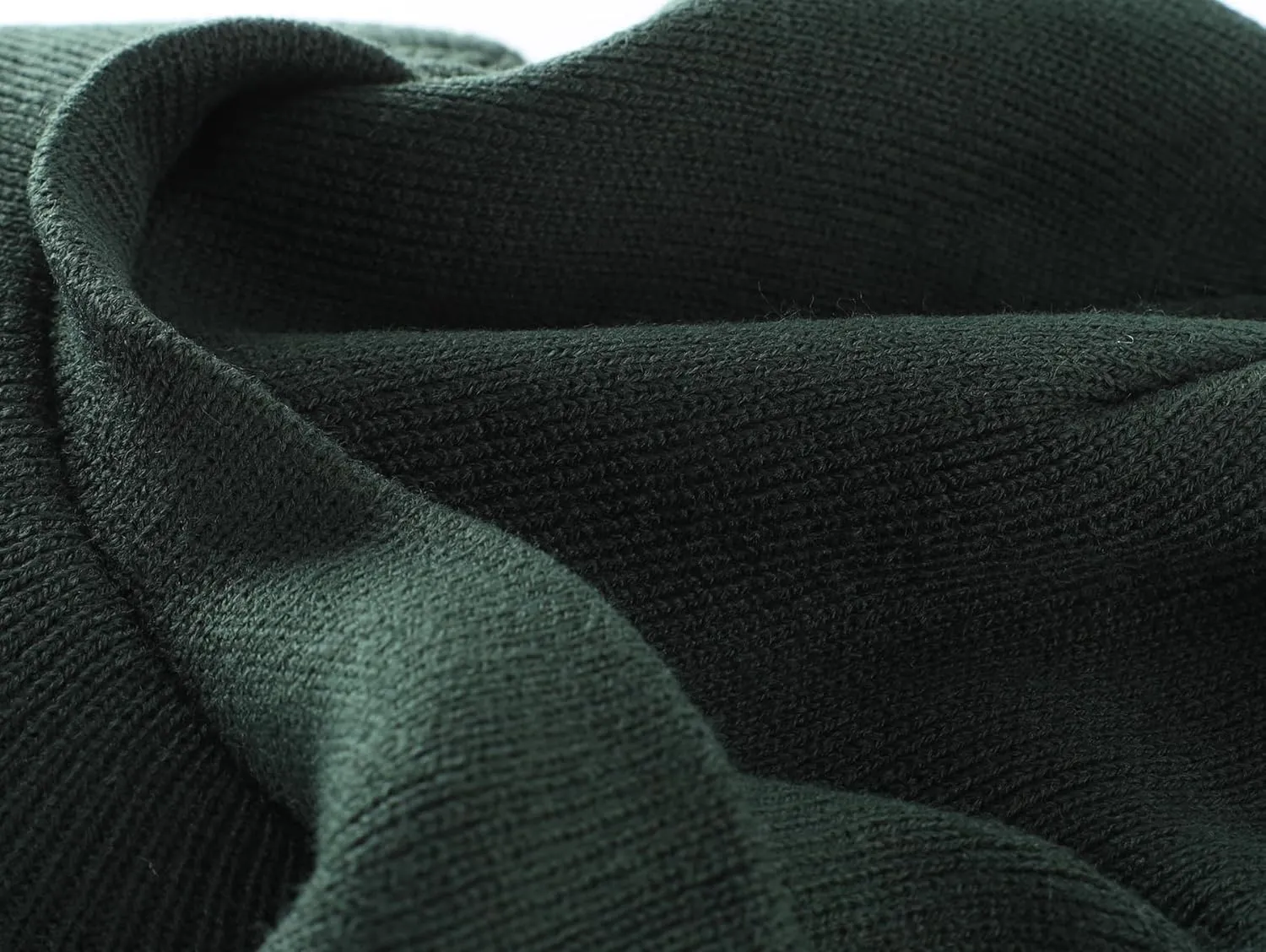 Home Prefer Men's Winter Beanie Hat with Brim Warm Double Knit Cuff Beanie Cap