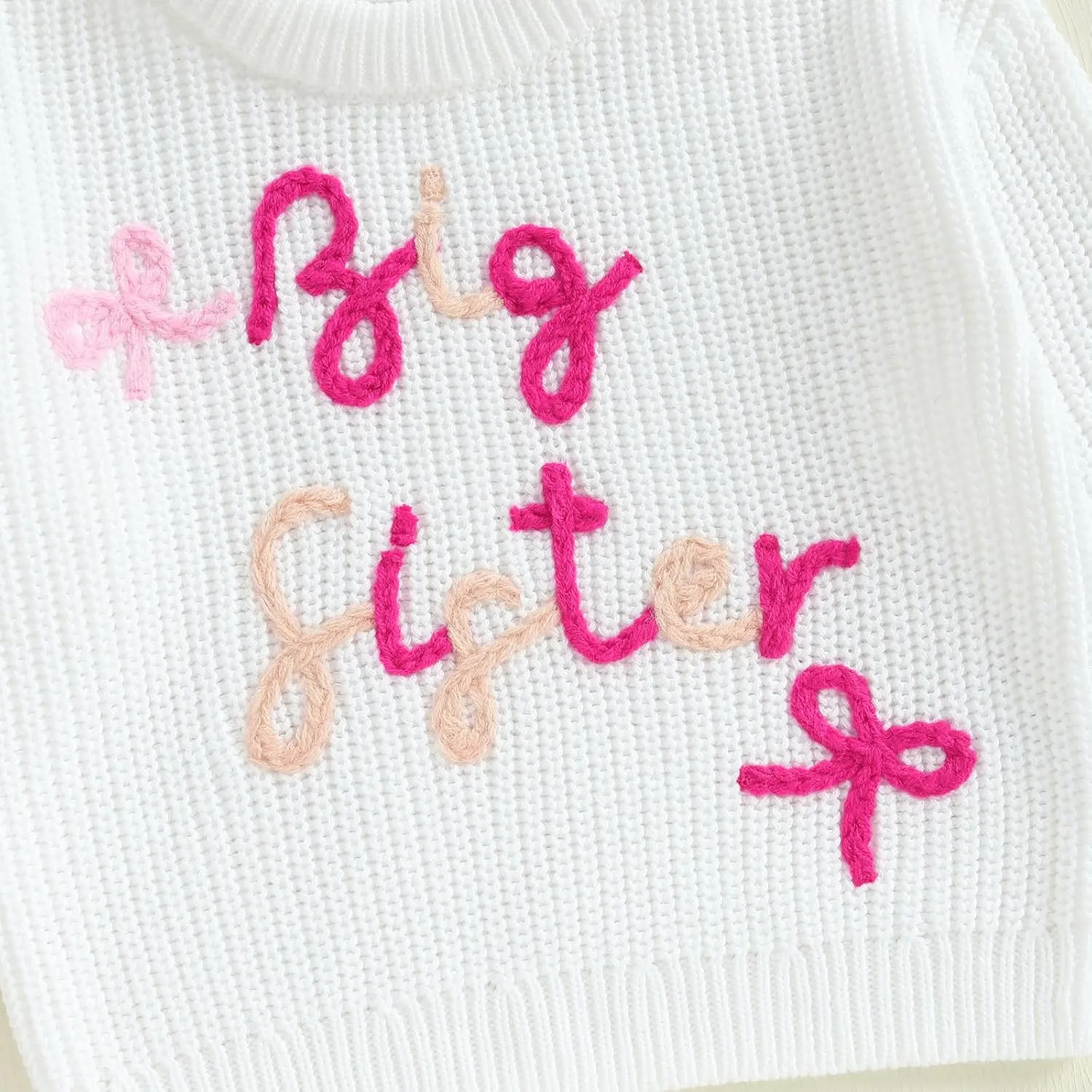 Infant Baby Boy Girl Oversized Knit Sweater Chunky Long Sleeve Pullover Sweater Shirts Warm Fall Winter Tops Clothes