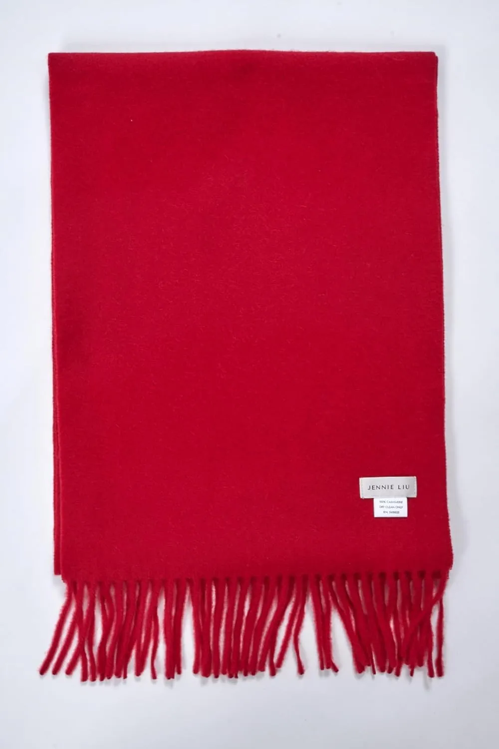 JENNIE LIU Women's 100% Pure Cashmere Scarf for Women
