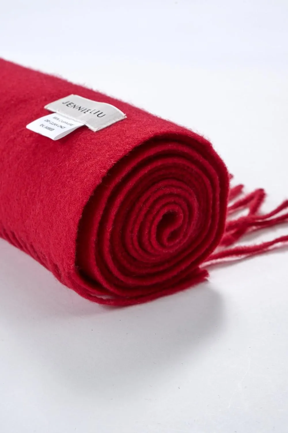 JENNIE LIU Women's 100% Pure Cashmere Scarf for Women