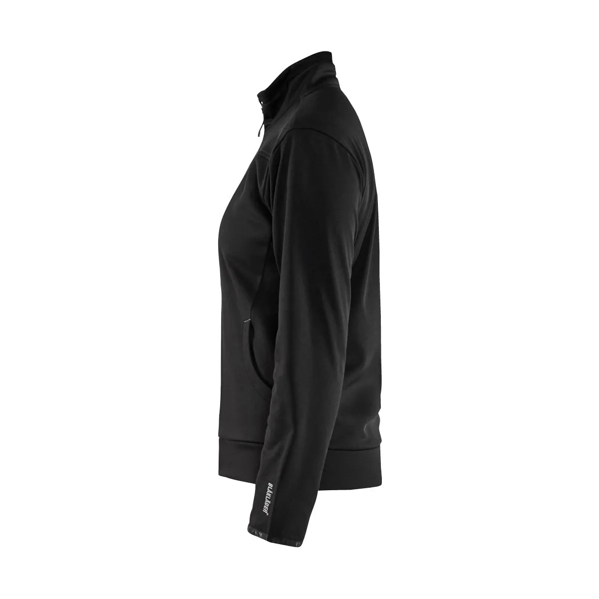 Ladies&#x20;Sweatshirt&#x20;With&#x20;Full&#x20;Zip&#x20;3394&#x20;Zwart&#x2F;Rood&#x20;-&#x20;Bl&#xE5;kl&#xE4;der