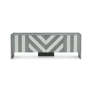 MATEO Modern Geometric Pattern Sideboard