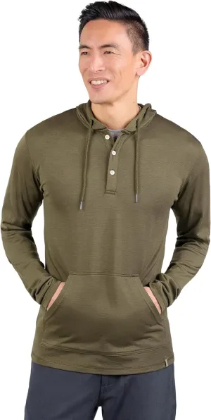 Men's Merino Henley by Woolly | RWS Certified | Super Soft, Classic Style, Seattle Designed