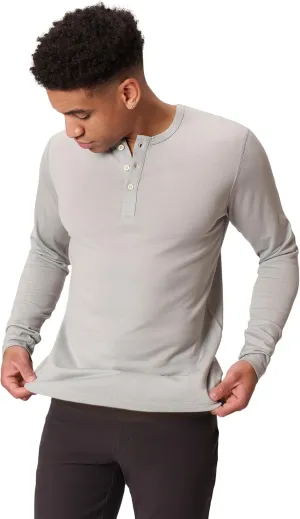 Men's Merino Henley by Woolly | RWS Certified | Super Soft, Classic Style, Seattle Designed