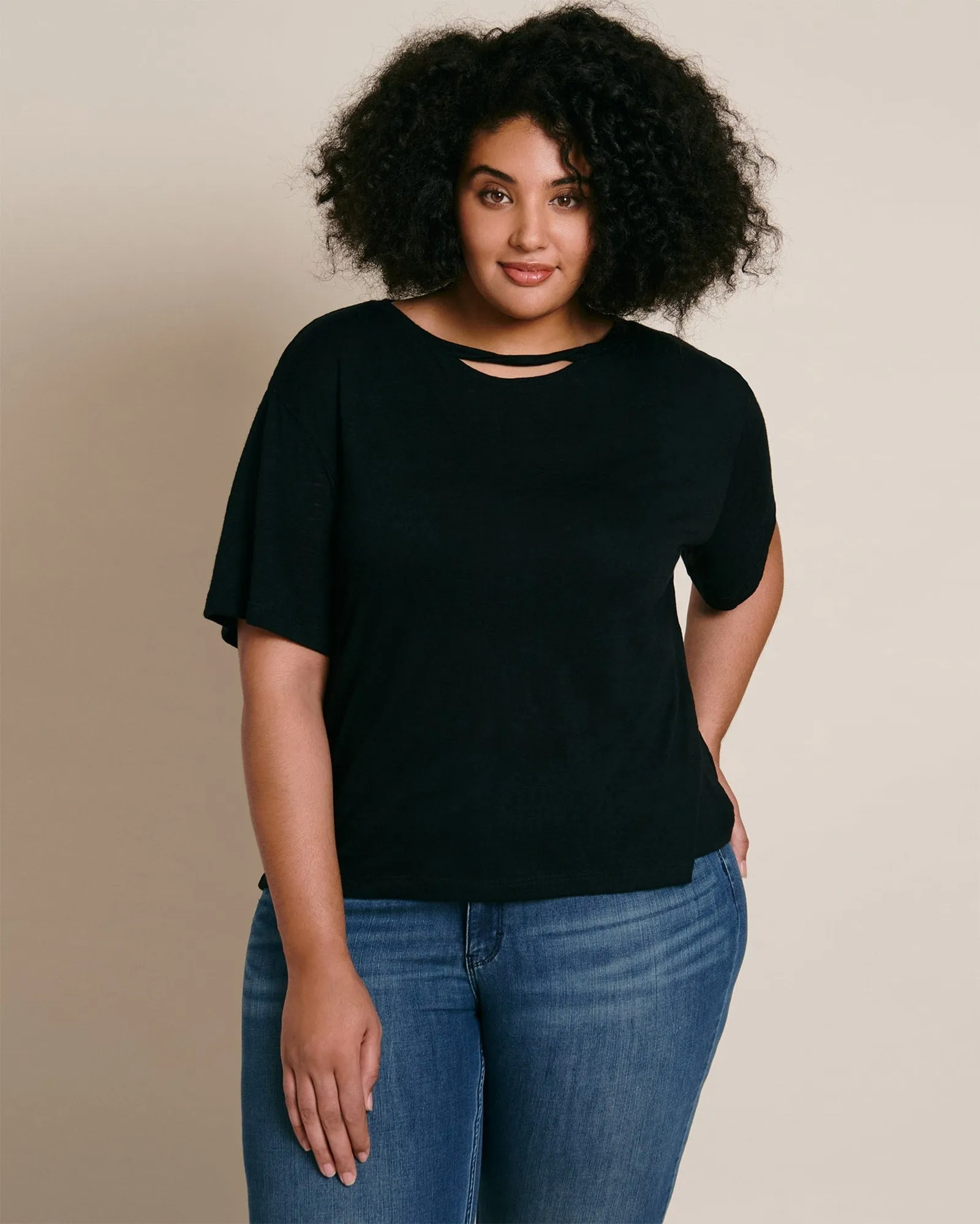 Noelle Tee | Black