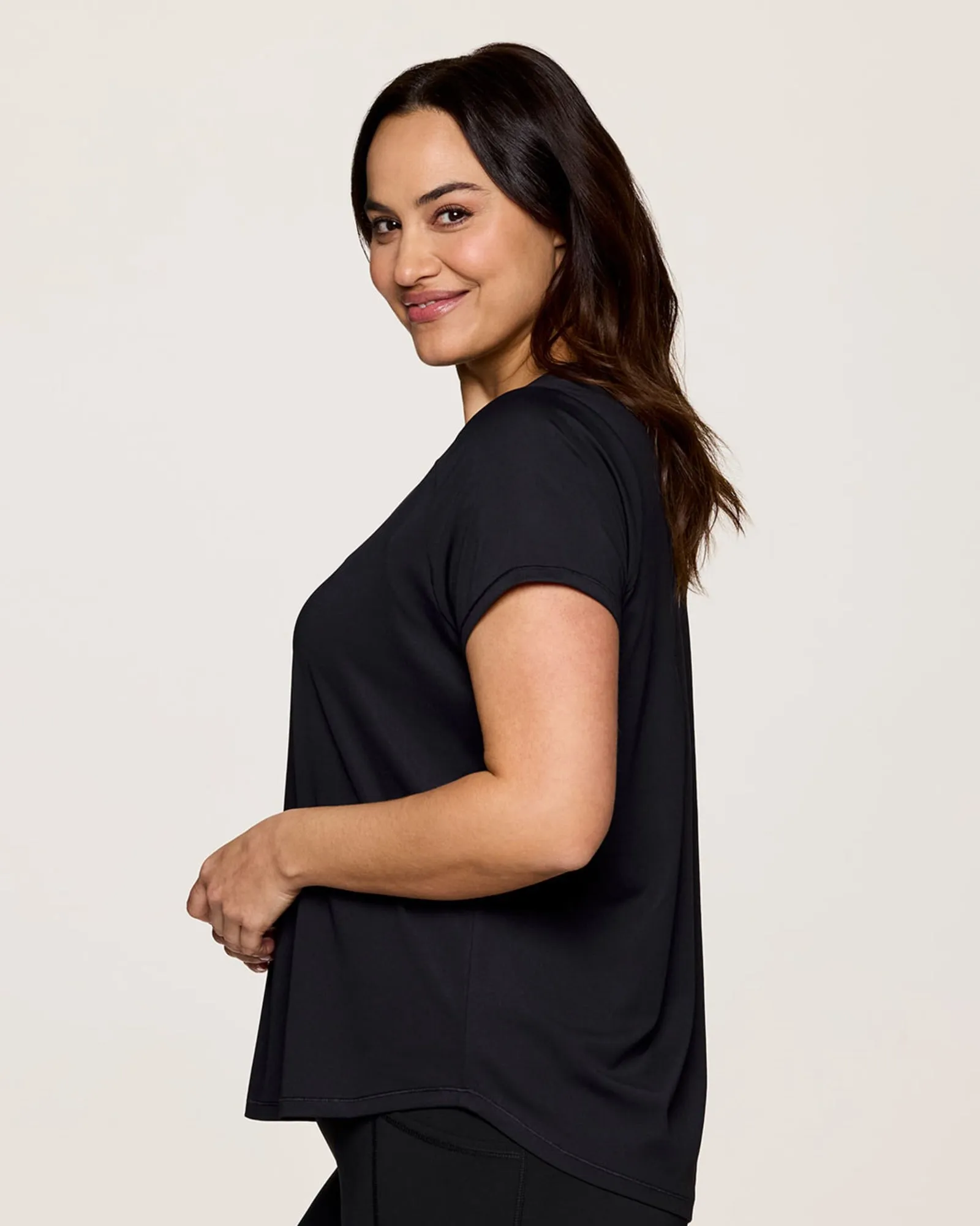 Plus On The Run Tee | Black