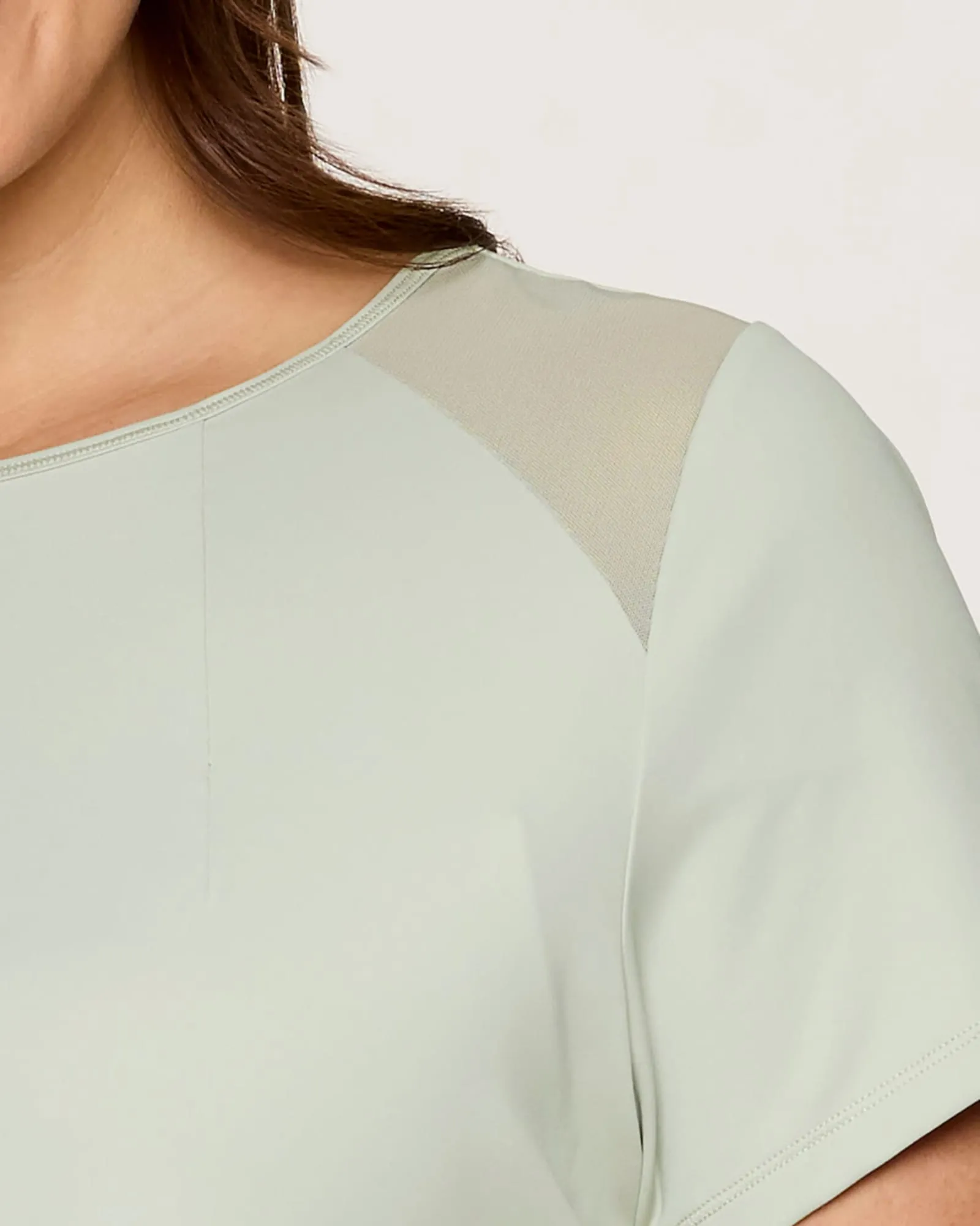 Plus On The Run Tee | Green Tea