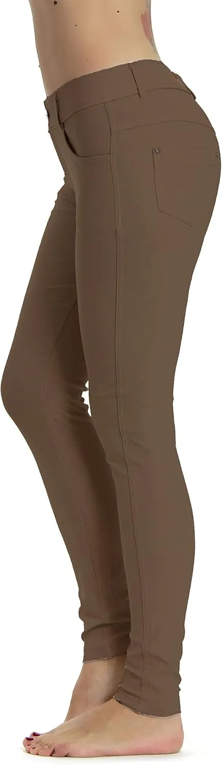 Prolific Health Women's Jean Look Jeggings Tights Slimming Many Colors Spandex Leggings Pants Capri S-XXXL