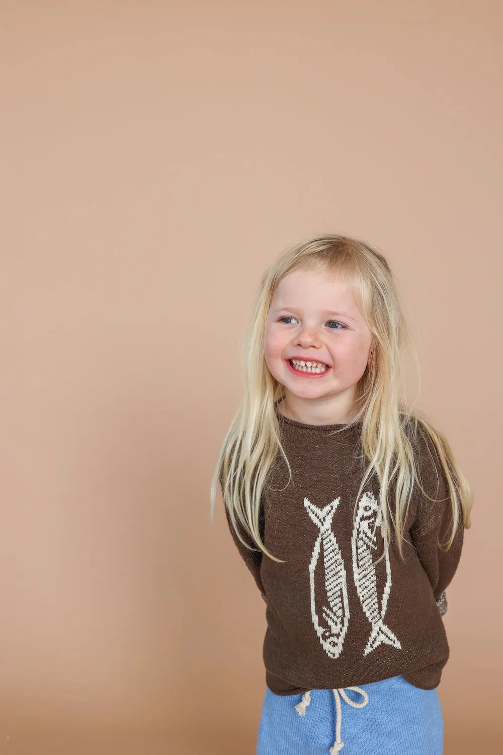 Sardine Knit Pull Over - Mud