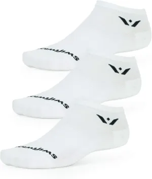 Swiftwick- ASPIRE (3 Pairs) No-Show Running Socks, Cycling Socks, Compression Fit