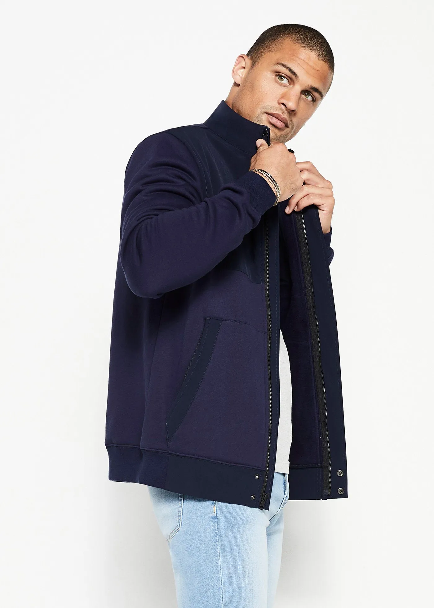 Zip Explorer Jacket | Navy