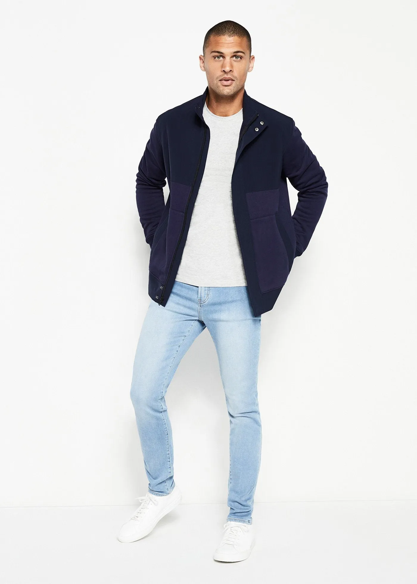 Zip Explorer Jacket | Navy